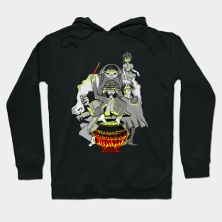 witches and monsters classic Hoodie